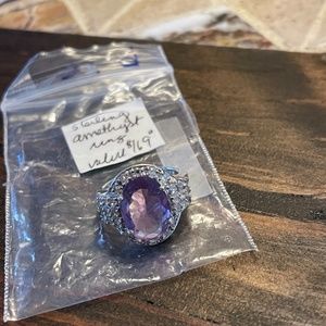Sterling Silver Amethyst Ring